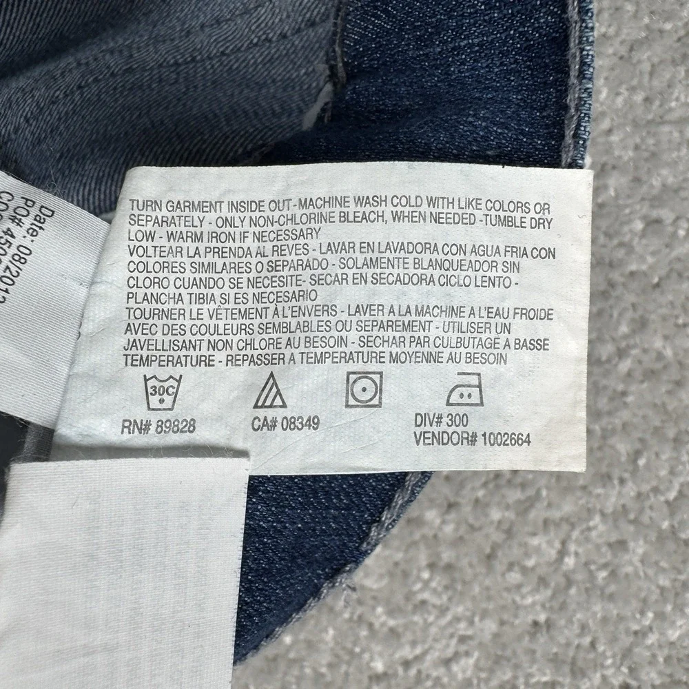 Gloria Vanderbilt Amanda Jeans Womens 16 Blue Tapered Phoenix Wash Classic Fit